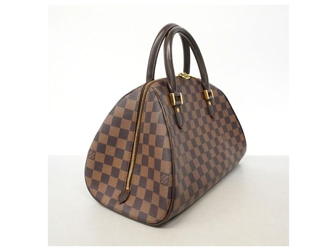 Borsa Louis Vuitton Damier Rivera MM in Ebene - vista 2