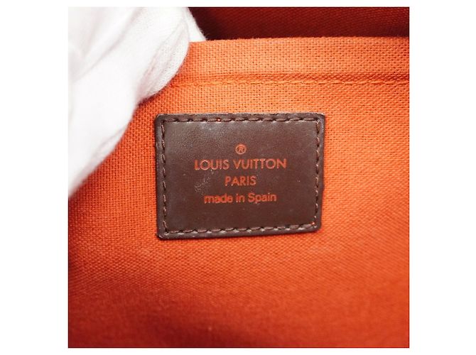 Borsa Louis Vuitton Damier Rivera MM in Ebene - vista 5