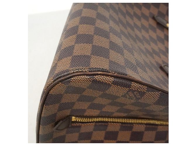 Borsa Louis Vuitton Damier Rivera MM in Ebene - vista 6