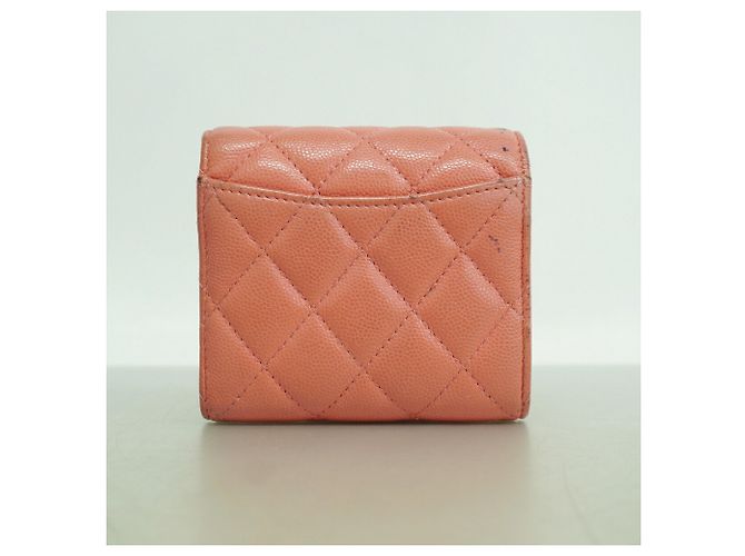 Portafoglio tri-fold Chanel Rosa - vista 7