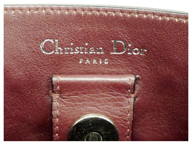 Bolsa Lady em couro Christian Dior em rosa - vista 5