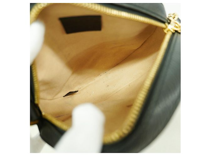 Gucci Ophidia Schultertasche aus schwarzem Leder - Ansicht 4
