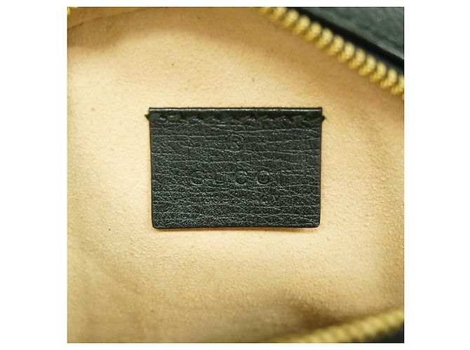 Gucci Ophidia Schultertasche aus schwarzem Leder - Ansicht 5