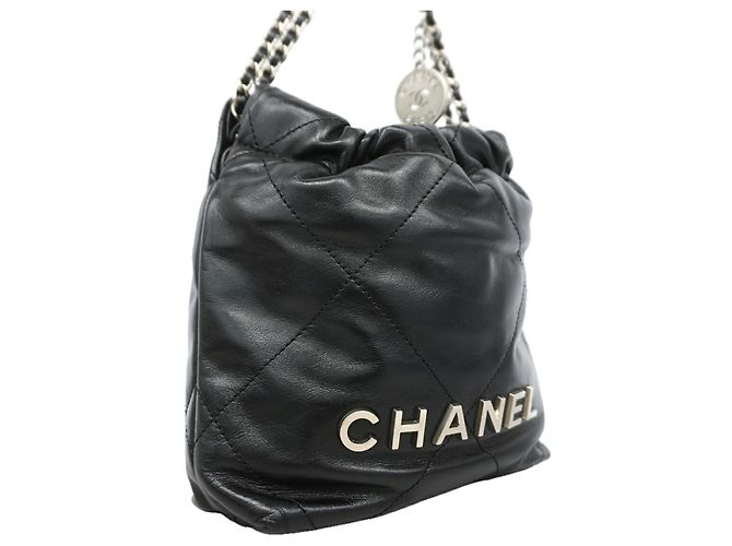 Borsa a tracolla Chanel in pelle di vitello - vista 2