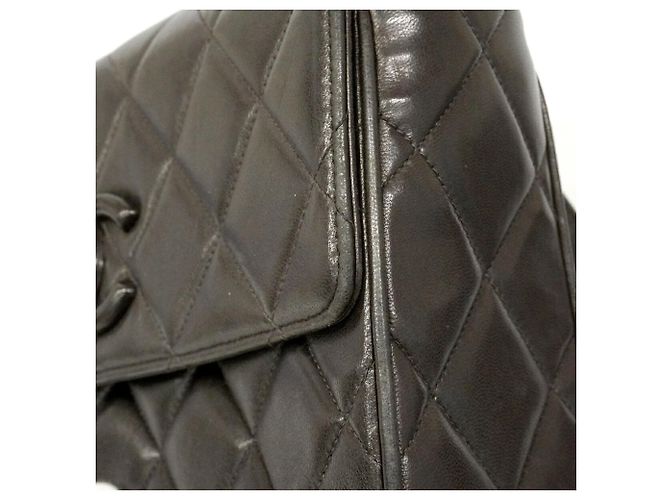 Borsa a tracolla Chanel Matelassé in pelle d'agnello - vista 6