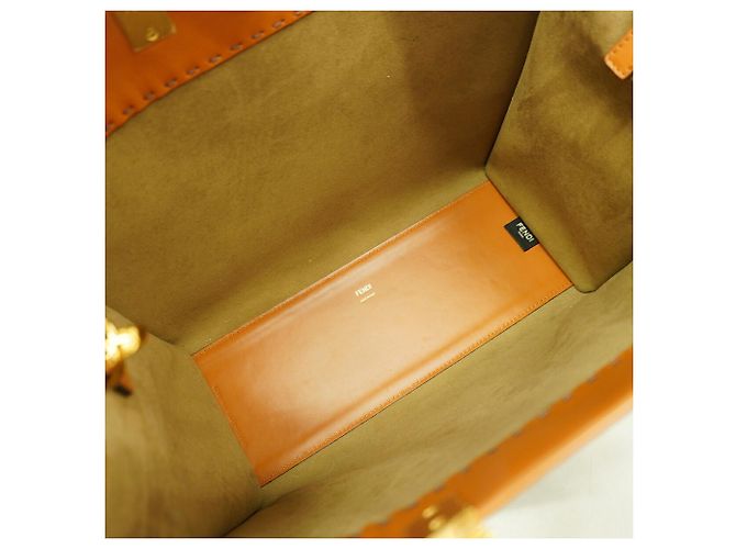 Fendi Sunshine Leder-Tote-Bag - Ansicht 4