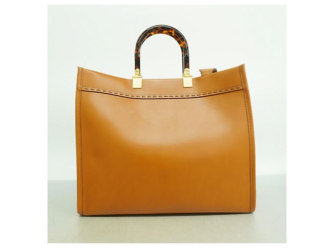 Fendi Sunshine Leder-Tote-Bag - Ansicht 8