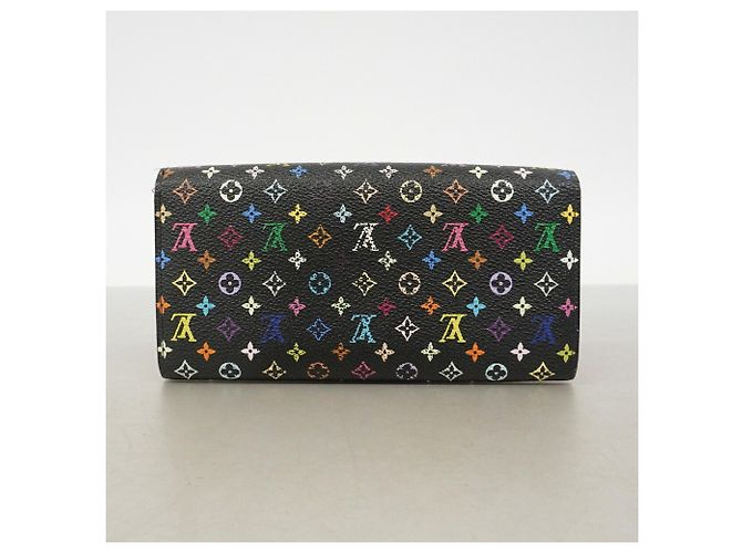 Louis Vuitton Portafoglio Lungo Monogram Multicolor Sarah M93747 Grenade - vista 12