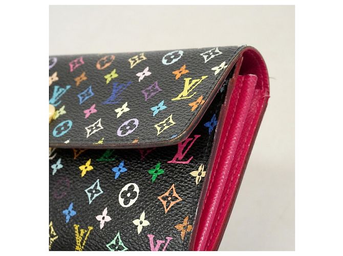 Louis Vuitton Portafoglio Lungo Monogram Multicolor Sarah M93747 Grenade - vista 8
