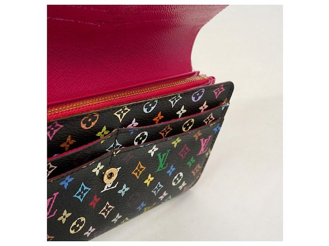Louis Vuitton Portafoglio Lungo Monogram Multicolor Sarah M93747 Grenade - vista 9