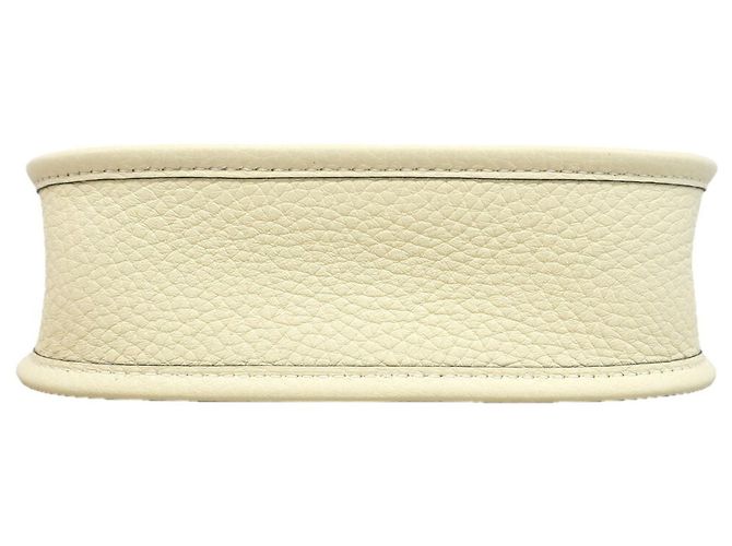 Evelyne Hermès Bolsa de ombro Hermes Cream Taurillon Clemence - vista 3