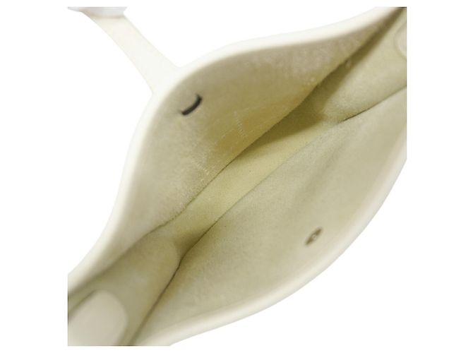 Evelyne Hermès Bolsa de ombro Hermes Cream Taurillon Clemence - vista 4