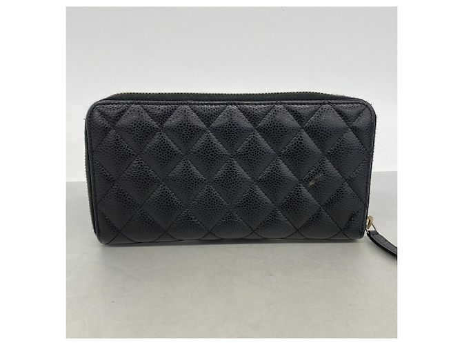 Timeless Cartera larga Chanel Matelassé en piel de becerro granulada - vista 9