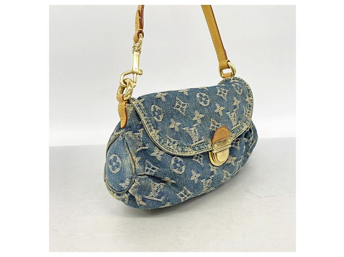 Louis Vuitton Monogram Denim Mini Pleaty Handtasche - Ansicht 2