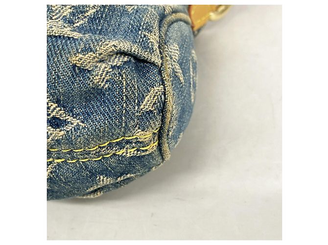 Louis Vuitton Monogram Denim Mini Pleaty Handtasche - Ansicht 6