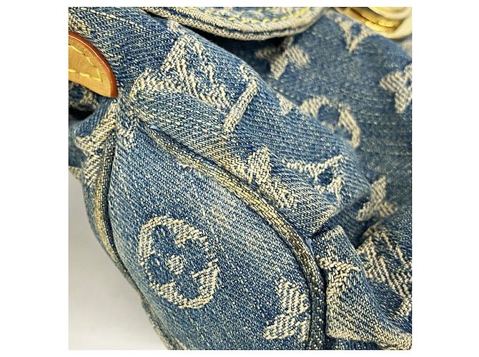 Louis Vuitton Monogram Denim Mini Pleaty Handtasche - Ansicht 7