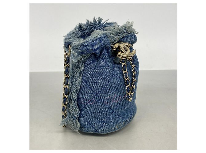 Borsa a tracolla con catena Chanel Matelassé - vista 2