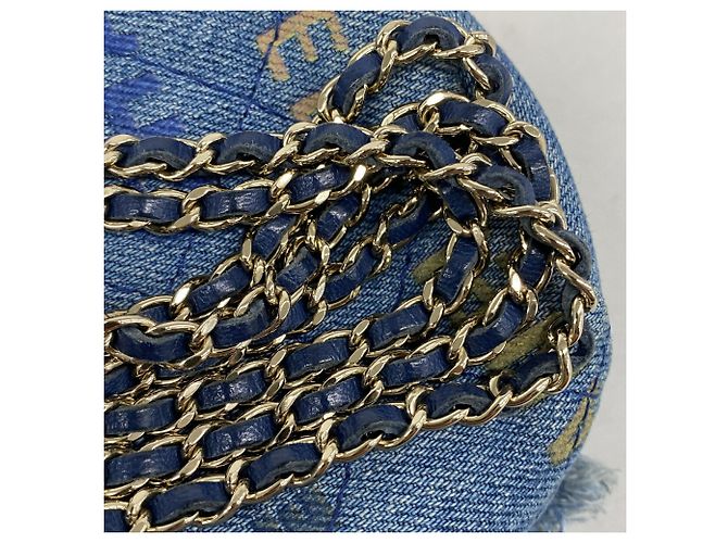 Borsa a tracolla con catena Chanel Matelassé - vista 8