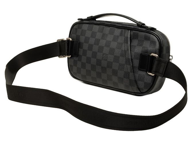 Sac bandoulière Louis Vuitton Damier Graphite Ambler - vue 2