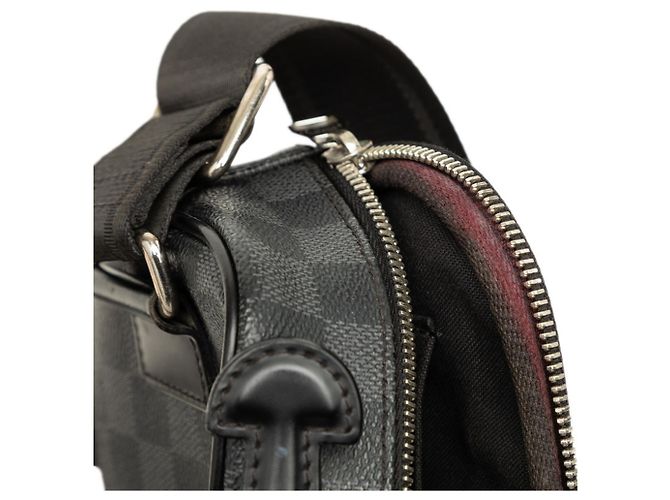 Sac bandoulière Louis Vuitton Damier Graphite Ambler - vue 8