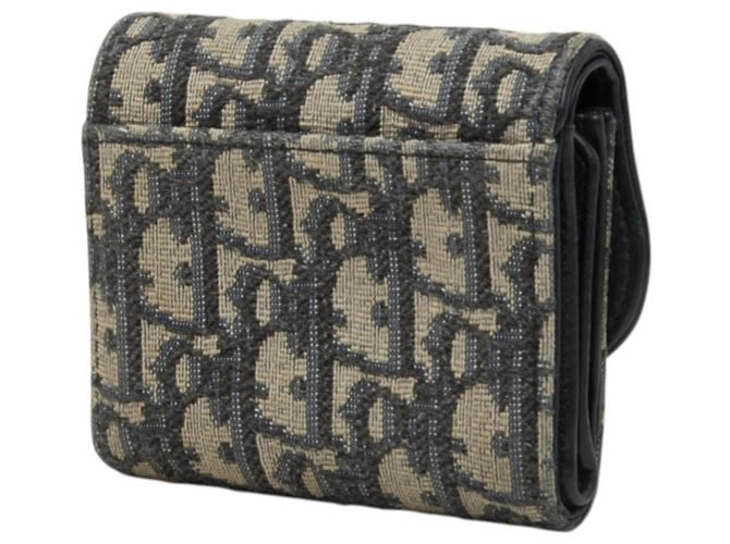 Christian Dior Dior Oblique Saddle Tri-fold Geldbörse - Ansicht 2