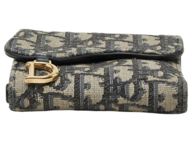 Christian Dior Dior Oblique Saddle Tri-fold Geldbörse - Ansicht 3