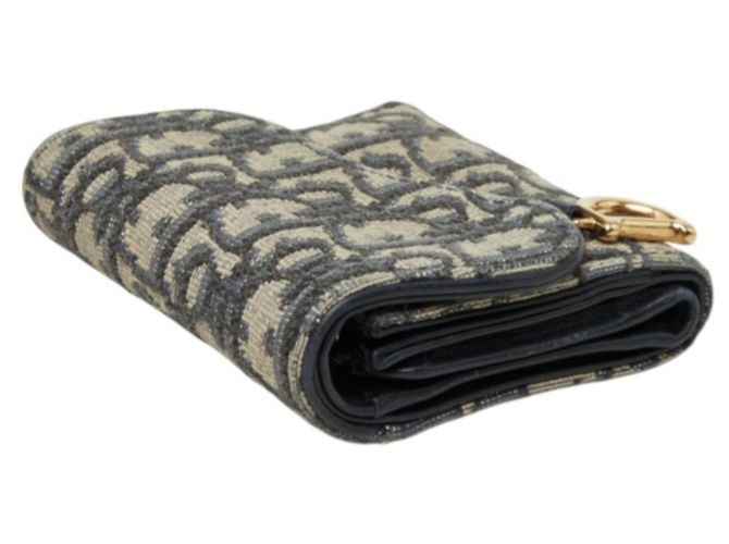 Christian Dior Dior Oblique Saddle Tri-fold Geldbörse - Ansicht 5