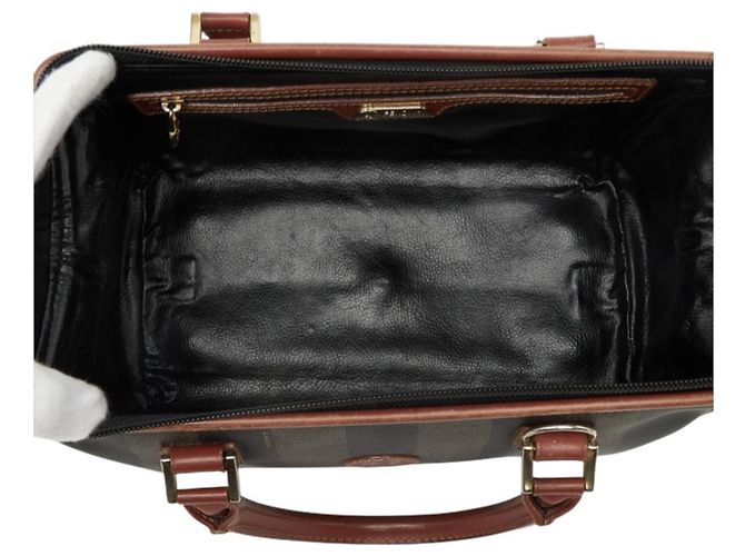 Borsa Fendi Pequin Mini Boston Bag - vista 10