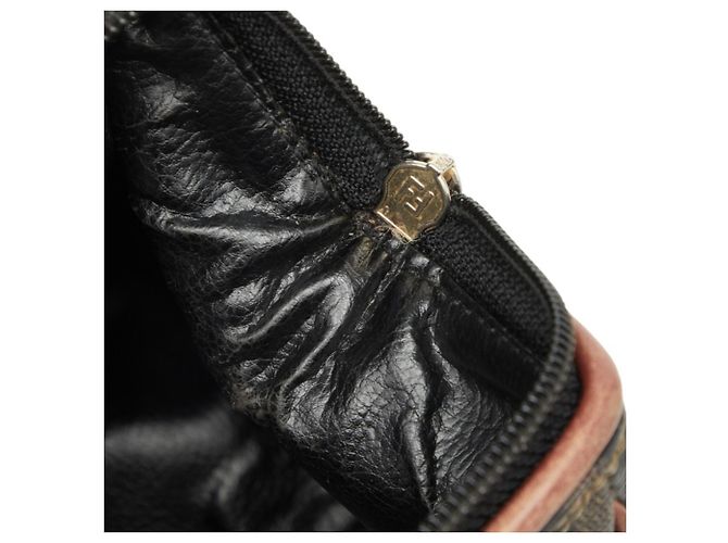Borsa Fendi Pequin Mini Boston Bag - vista 11