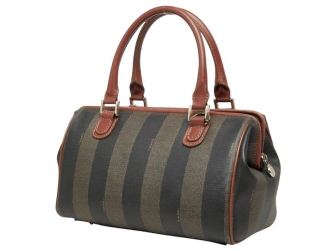 Borsa Fendi Pequin Mini Boston Bag - vista 2