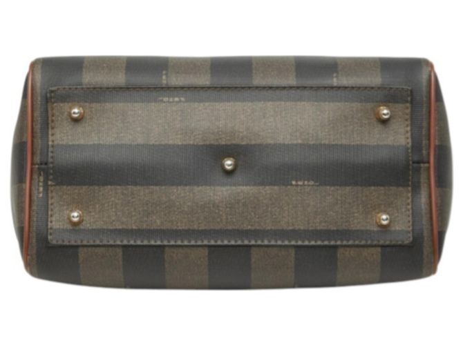 Borsa Fendi Pequin Mini Boston Bag - vista 3