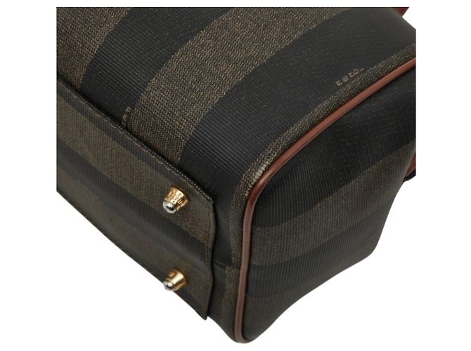 Borsa Fendi Pequin Mini Boston Bag - vista 4