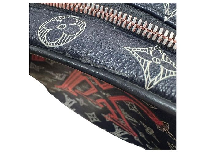 Bolsa Tiracolo Louis Vuitton Navy - vista 13
