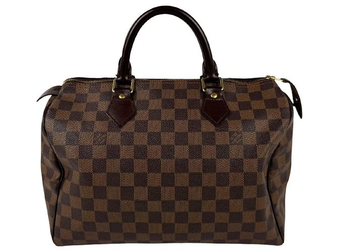 Borsa Louis Vuitton Damier Speedy 30 - vista 3