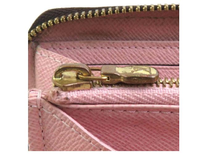 Portafoglio lungo Louis Vuitton Monogram in Rose Ballerine - vista 15