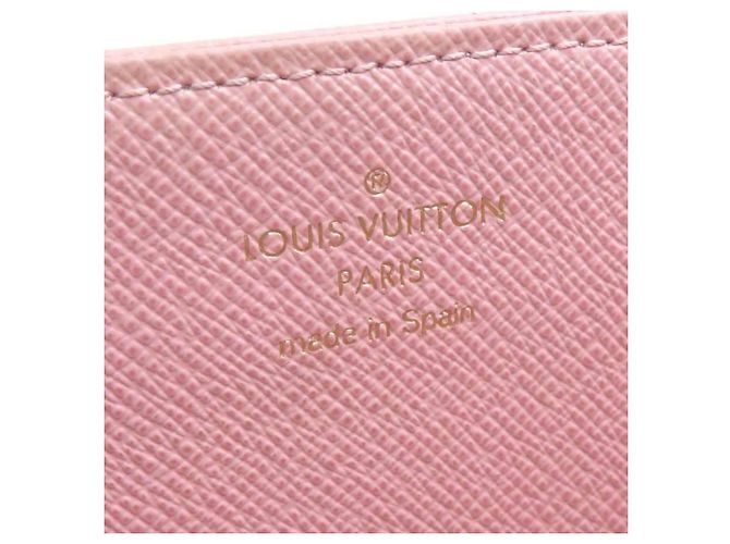 Portafoglio lungo Louis Vuitton Monogram in Rose Ballerine - vista 16