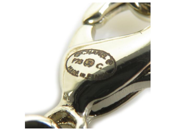 Colar de metal dourado Chanel - vista 6