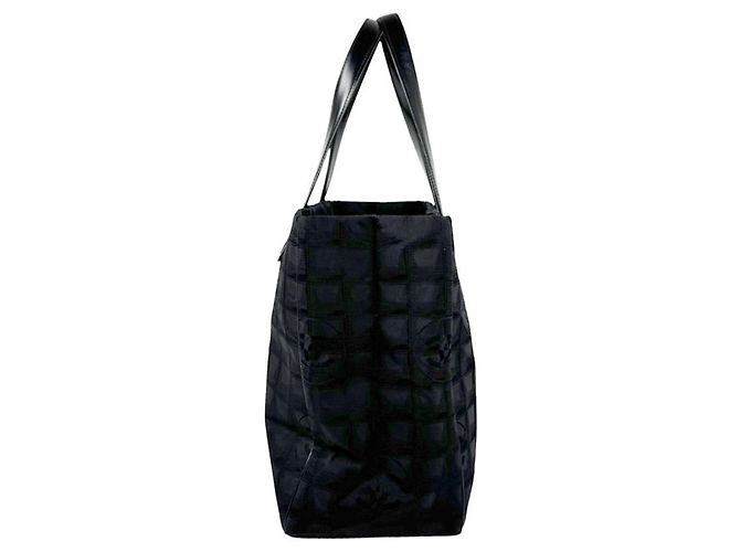 Borsa Tote Chanel in pelle nera - vista 2