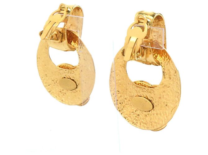 Orecchini a clip Chanel Gold - vista 3