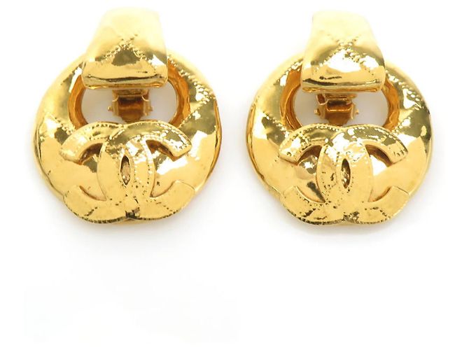 Orecchini a clip Chanel Gold - vista 4