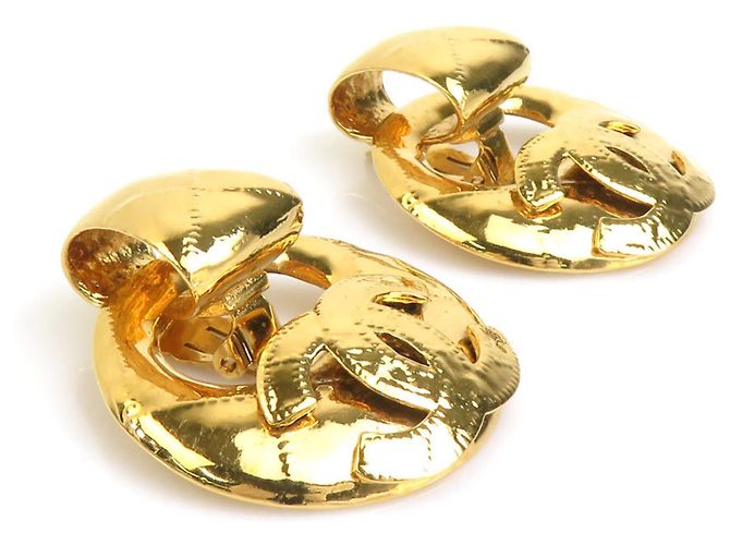 Orecchini a clip Chanel Gold - vista 5