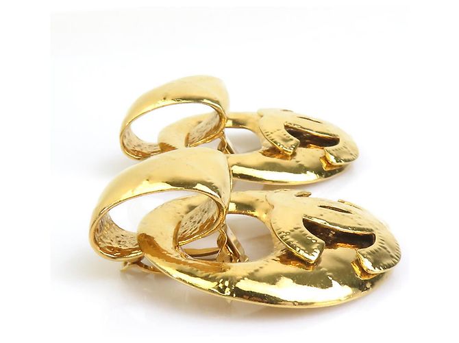 Orecchini a clip Chanel Gold - vista 6