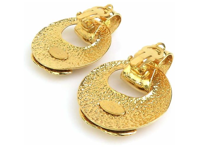 Orecchini a clip Chanel Gold - vista 8
