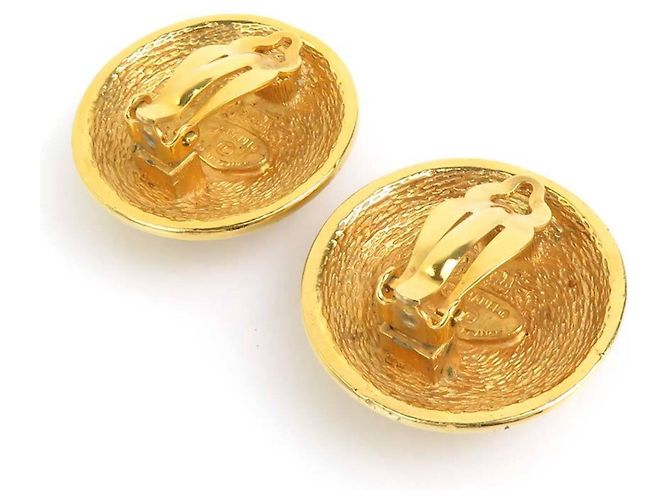 Timeless Orecchini a clip Chanel Gold - vista 5