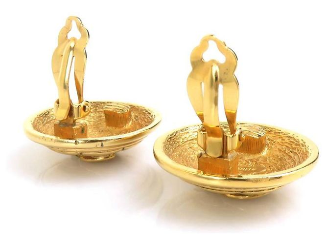 Timeless Orecchini a clip Chanel Gold - vista 7