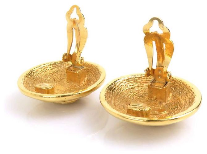 Timeless Orecchini a clip Chanel Gold - vista 8