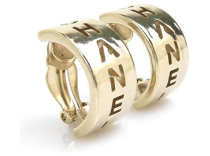 Orecchini a clip Chanel Gold - vista 2