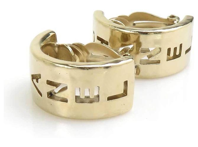 Orecchini a clip Chanel Gold - vista 5