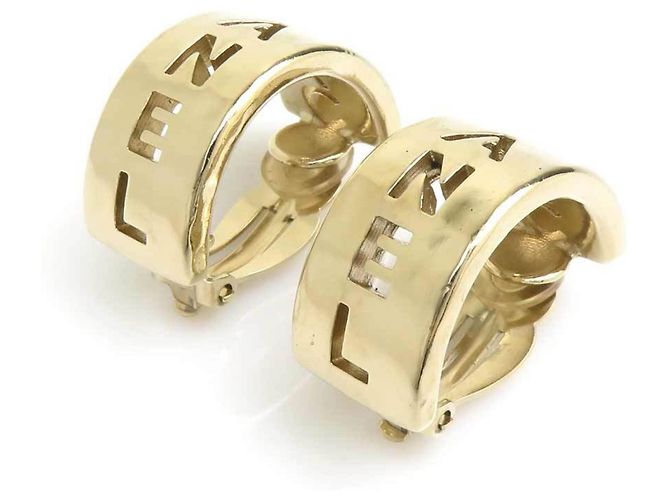 Orecchini a clip Chanel Gold - vista 6