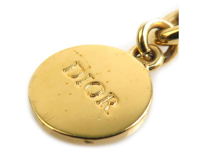 Choker in metallo dorato Christian Dior - vista 6